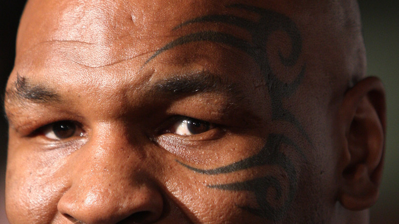 Mike Tyson à la première de Tyson en 2009