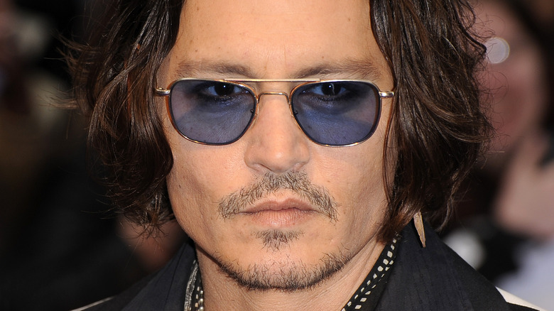 Johnny Depp première à Londres 2012