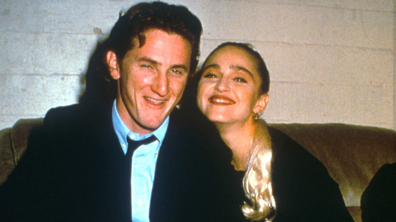 Madonna et Sean Penn pendant des jours plus heureux