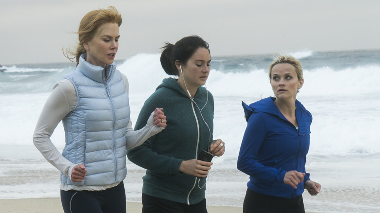 Reese Witherspoon dans Big Little Lies, jogging avec des femmes
