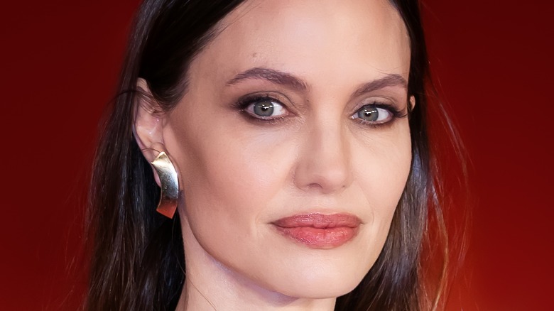 Angelina Jolie pose