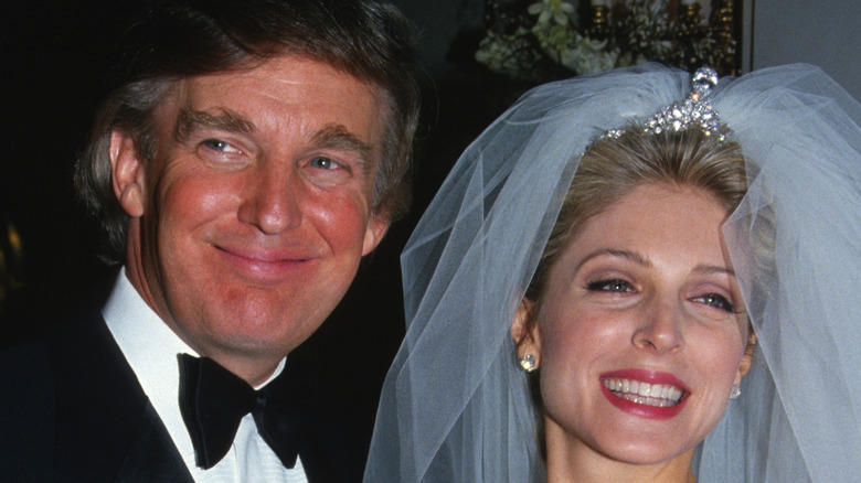 Donald Trump épouse Marla Maples