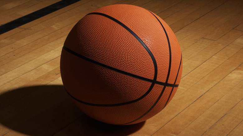 Photo d'un ballon de basket 