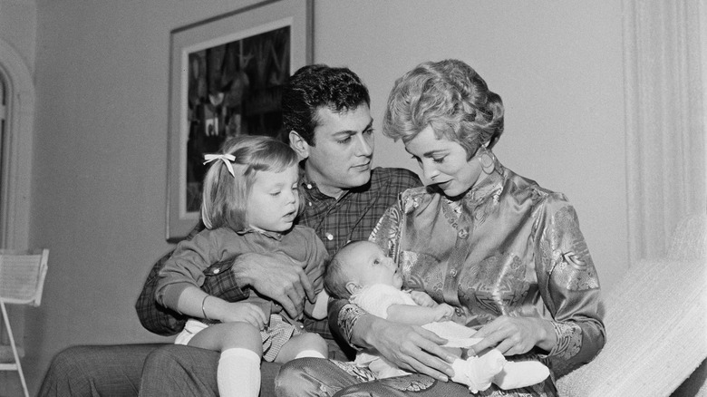 Tony Curtis, Janet Leigh et Jamie Lee Curtis