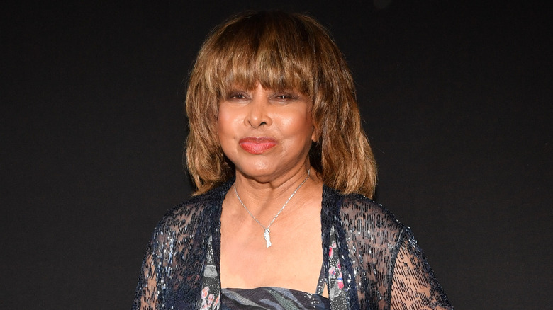 Tina Turner posant en 2018