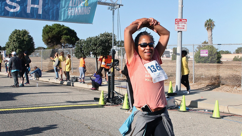 Doria Ragland court un marathon