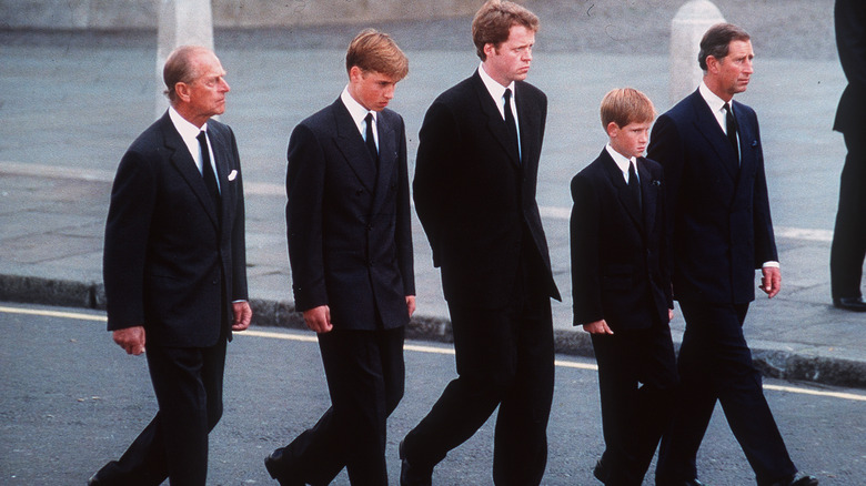 Funérailles du prince William Harry Diana