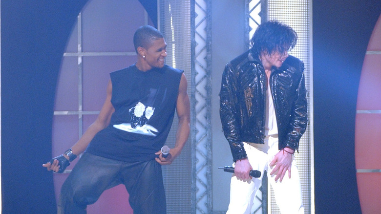 Usher et Michael Jackson